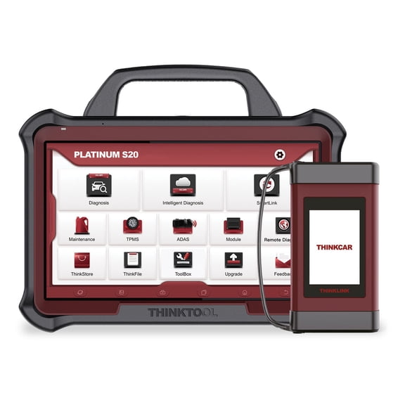 THINKCAR THINKTOOL PLATINUM S20 - 13.3 inch Full System OBD2 Scanner Tablet with 35 Maintenance Resets Professional Vehicle Diagnostic Car Code Reader Tool