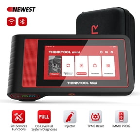 THINKCAR Thinktool Mini OBD2 Scanner Code Reader All System Diagnostic Tool Scanner with 28 Service Reset Function for all Brands