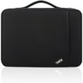 thumbnail image 1 of Lenovo Carrying Case (Sleeve) for 14" Notebook - Black - Dust Resistant Interior, Scratch Resistant Interior, Shock Resistant Interior, Scrape Resistant Interior - Hand Grip, 1 of 9