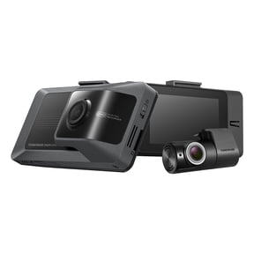 THINKWARE ARC Dash Cam with Smart Driving Alert System, 3X Energy Saving, 2 Channel, 1440P Front and Rear, Wi-Fi, Super Night Vision 2.0, 24/7 Parking Mode (Hardwiring, 12V Cable)