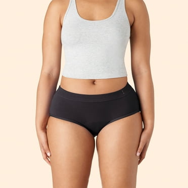 THINX SUPER ABSORB BRIEF UNDERWEAR THINX FOR ALL BLACK MD 1