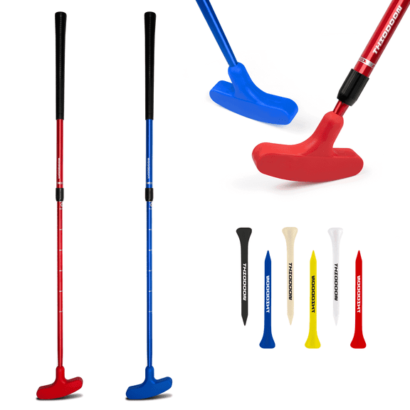 Adjustable Golf Putter (2 Pack) for Men and Women Two-Way Kids Putter Mini Golf Putter for Right or Left Handed Golfers Adjustable Length Golf Putter