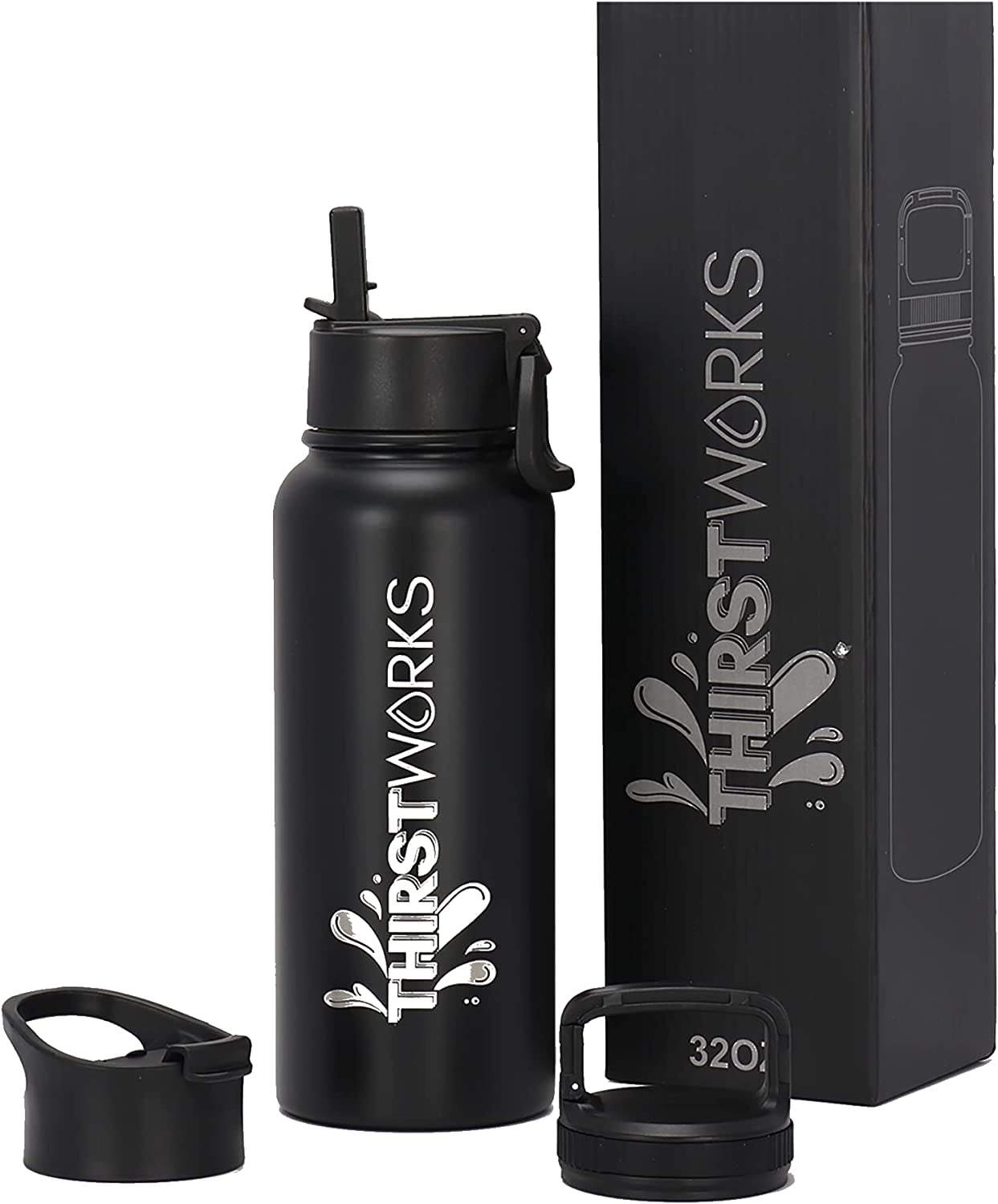 Picture of THIRSTWORKS Vacuum Insulated Stainless Steel, Leak Proof, Sports Water ...