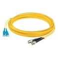 thumbnail image 1 of AddOn 2m ST to SC Yellow OS2 Duplex OFNR Riser-Rated SMF Fiber Patch Cable, 1 of 8