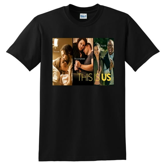 THIS IS US T SHIRT tv show season 1 2 3 4 5 poster tee SMALL MEDIUM LARGE XL