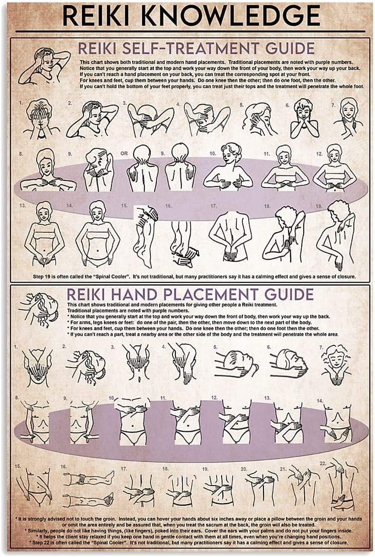 THIYOTA Puzzles 300 PCS Reiki Knowledge Retro Reiki Self-treatment ...