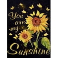 thumbnail image 1 of THIYOTA Puzzles 300 PCS Sunflowers Diamond Painting Kits for AdulYou are My Sunshine Sunflower Wordart, Full Drill Diamond Art Cross Stitch Paint by Numbers for, 1 of 5