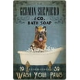 thumbnail image 1 of THIYOTA Puzzles 300 PCS Vintage dog german shepherd co. bath soap wash your paws printing poster toilet art, 1 of 5
