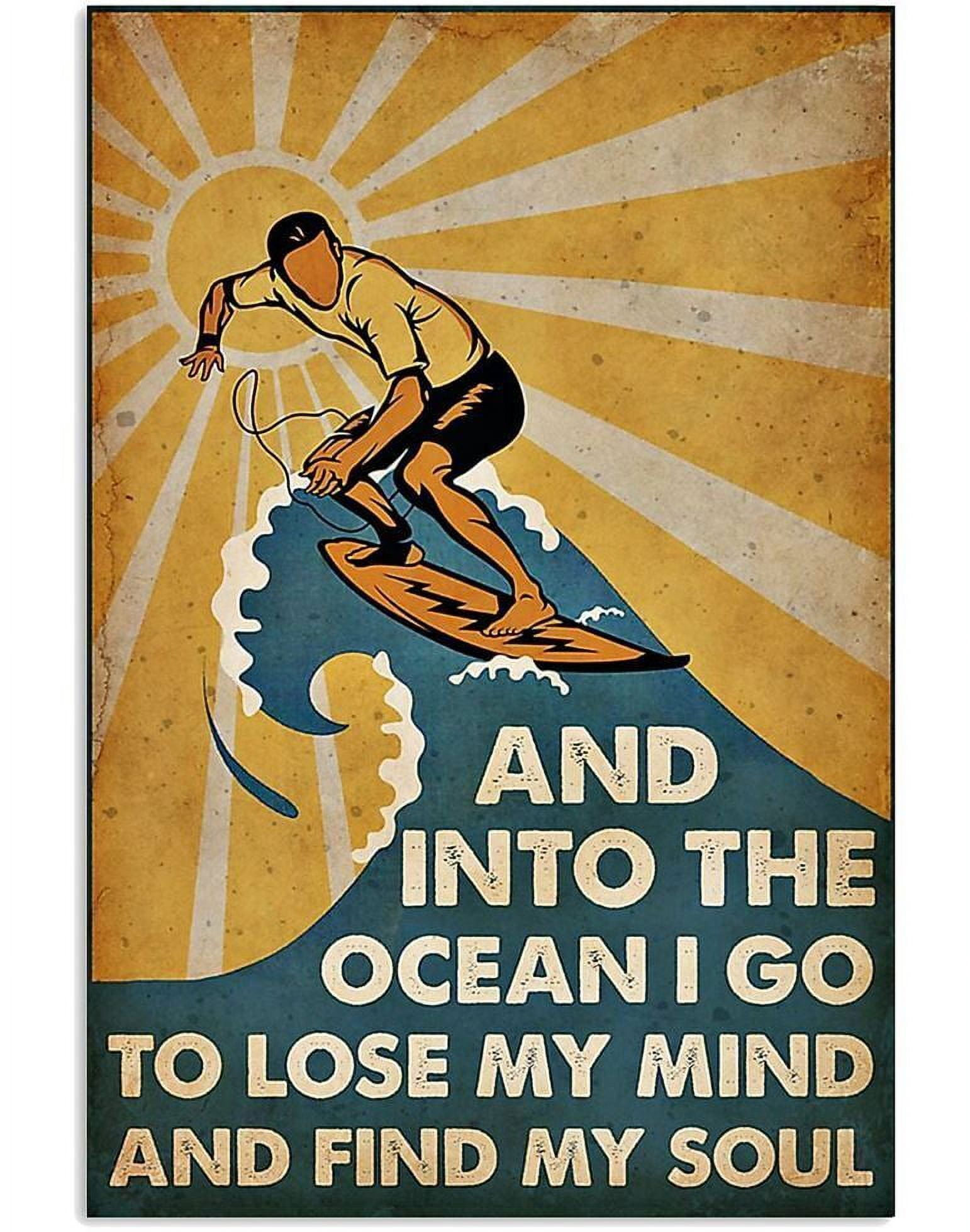 Targa In Metallo Vintage 20x30 Cm Con Scritta 'And Into The Garden I Go', Decorazione Murale Per Casa, Bar E Caffetteria