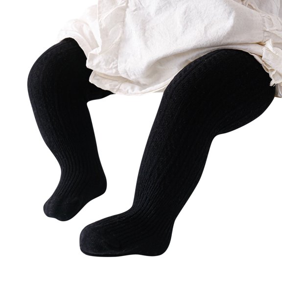 THJRPQJFD 4t Leggings Toddler Girl Newborn Tights for Baby Girls Sheer Tights Fleece Lined Business Casual Pants Boys Snow Pants Cute Clothes, Black 0-6 Months