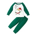 thumbnail image 1 of THJRPQJFD Babys First Christmas Outfit Boy Toddler Girls Christmas First 18 Month Clothes Boy Baby Girl Onesies 3-6 Months Girls Sweatsuits Size, Green 6-12 Months, 1 of 9