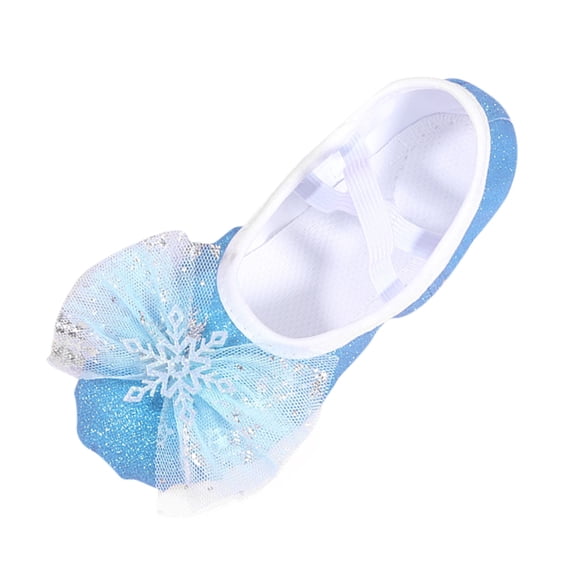 THJRPQJFD Ballet Shoes for Girls Dress Shoes with Bows Kids Mary Janes Ballerina Flats Shoes Baby Girl Satin Dance Practice Slippers Split Soft Princess Shoes Toddler Shoes