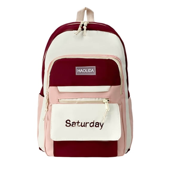 THJRPQJFD Best Airplane Travel Backpack Small Backpack for Travel Traveling Small Mens Backpack Work Backpack Women Pc Backpack Waterproof Backpack Airline Travel Pink School Backpack