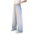 thumbnail image 1 of THJRPQJFD Boys Parachute Pants Baggy Wide Leg Elastic Waist Cargo Trackpants Kids Girls Athletic Joggers Solid Casual Lightweight Schoolwear Hiking Trousers, 1 of 8