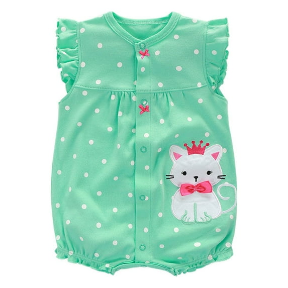 THJRPQJFD Boys Suit Size 8 Toddler Girl and Boy Short Sleeve Animal Print Rompers in 6 Colors for 3 to 18 Months Stylish Kids Baby Girl Onesies 6-9 Months Boys 4t Clothes