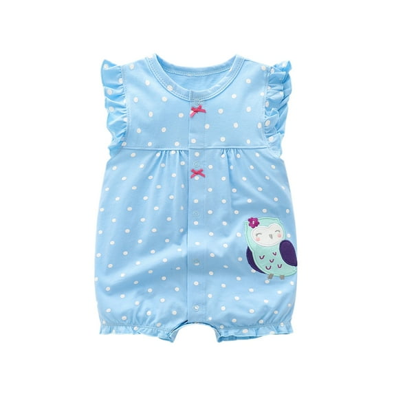 THJRPQJFD Boys Suit Size 8 Toddler Girl and Boy Short Sleeve Animal Print Rompers in 6 Colors for 3 to 18 Months Stylish Kids Baby Girl Onesies 6-9 Months Boys 4t Clothes