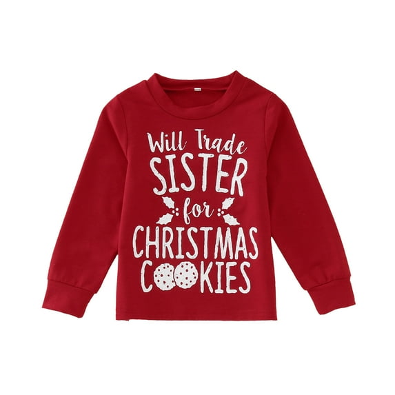 THJRPQJFD Christmas Shirts Plus Size Green Tshirt Boys Girls Tunic Tops Cute Clothes for Girls 10-12 Toddler Boys Clothes 3t Girl Clothes Size 7-8, Red 3-4 Years
