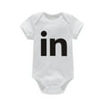thumbnail image 1 of THJRPQJFD Kids Bodysuit Cute Baby Crawler Toddler Coveralls Twin Alphabet Print Pure Cotton Jumpsuit Infant Girl Gifts 3t Boys Clothes Baby Boy Gifts 3-6 Months Gender Neutral Baby Clothes, 1 of 2