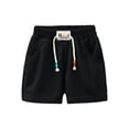 thumbnail image 1 of THJRPQJFD Sweatshorts Black Dress Shorts Boys Shorts Size 7 Toddler Basketball Shorts Workout Clothes Kids Clothes Toddler Boys Clothes 3t Athletic, Black 11-12 Years, 1 of 9