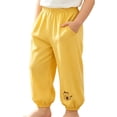 thumbnail image 1 of THJRPQJFD Toddler Kids Fleece Joggers Cute Print Casual Baggy Wide Leg Sweatpants Trendy Elastic High Waist Sweat Pants Girls Boys Athletic Bottom with Pockets, 1 of 4