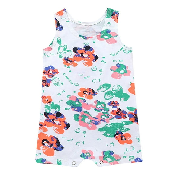 THJRPQJFD Track Suit Boys Baby Summer Plain Baby Onesies Sleeveless Jumpsuit Climbing Suit, Ideal for Active Babies 2t Boys Clothes Boys 3t Clothes Preppy Clothes For Girls 10-12 Boys Clothes