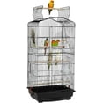 thumbnail image 1 of THJTDH Open Play Top Bird Cage Parakeet Cage with Slide-Out Tray for Small Parrot Budgies Finches Canaries Lovebirds, 1 of 7