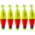 thumbnail image 1 of THKFISH Fishing Bobbers,EVA Foam Floats Weighted for Fishing Floats for Crappie Red/Yellow Snap-On Spring Fishing Buoy 5PCS, 1 of 8