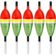 thumbnail image 1 of THKFISH Fishing Floats Balsa Wood Slip Bobbers, Fishing Bobbers Stick Slip Bobber for Fishing Crappie Bluegill Trout Bass Panfish Catfish Walleye 5PCS, 1 of 7