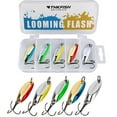 thumbnail image 1 of THKFISH Fishing Lures Trout Spoons for Pike Bass Crappie Walleye Color B 1/2 Oz. 5 Pieces, 1 of 9