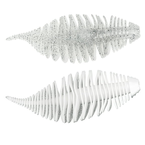 THKFISH Soft Swimbait Soft Plastic Fishing Lures Bass Lures Swim Baits Lures for Bass Fishing Worms Fishing Bait for Bass Trout Walleye Color 6-S# 3.15in*6pcs