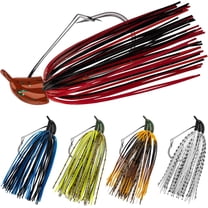 THKFISH Swim Jigs for Bass Fishing, Weedless Fishing Jig Lures with Ultra Smooth Teflon Hook, Titanium Weed Guard Swim baits for Crappie Bass Trout