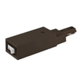 thumbnail image 1 of THL-HLES-2A-DB-WAC Limited-Accessory - 2.5 Inch 2.5A H Track Slim Live End Connector Current Limiter with Switch-Dark Bronze Finish, 1 of 5