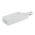 thumbnail image 1 of THL-HLES-5A-WT-WAC Limited-Accessory - 2.5 Inch 5A H Track Slim Live End Connector Current Limiter with Switch-White Finish, 1 of 2