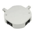 thumbnail image 1 of THL-LEFT-1-10A-WT-WAC Limited-Accessory - 6 Inch Double Live End Track Current Limiter (Left) - 1x10Amps-White Finish, 1 of 2