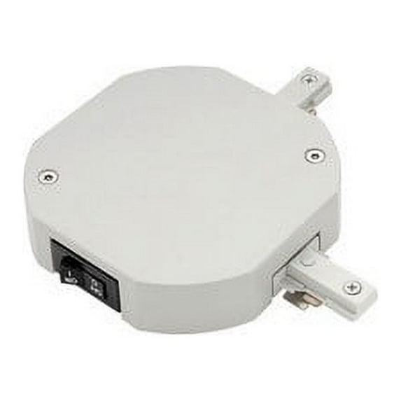 THL-RIGHT-1-10A-DB-WAC Limited-Accessory - 6 Inch Double Live End Track Current Limiter (Right) - 10Amps-Dark Bronze Finish