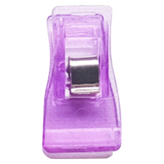 THLKIF 100 Pcs Sewing Clips for Fabric Plastic Clips for Sewing Supplies Acrylic Clips for Quilting Supplies Transparent Multifunctional Mix Colors Clips for Sewing Products Storage Bag Clips