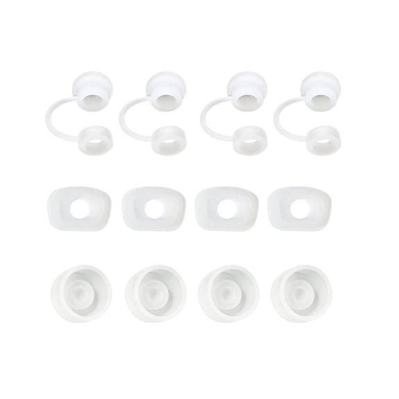 THLKIF 12PCS Mug Spill Stopper Set Food Grade Silicone Straw Cap Fixed Leak Stopper Cap Spill Stopper Transparent Silicone Spill Stopper Thermos Straw Cap Leak Stopper