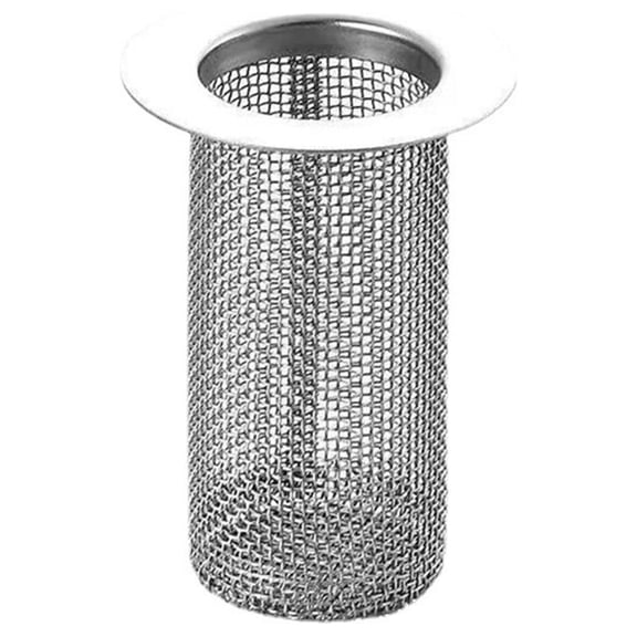 THLKIF 2-In-1 Stainless Steel Floor Drain Strainer, Fine Mesh Basket Hair Catcher, Anti-Clog Design, Efficient Slag Hair Block Prevention for Bathroom Sink Shower