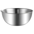 thumbnail image 1 of THLKIF 304 Stainless Steel Microporous Colander, Large Capacity with Mixing Bowl for Washing Vegetables, Fruit and Rice and for Draining Cooked Pasta, Kitchen Use, Easy to Clean, 1 of 5