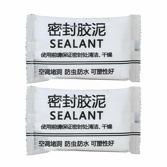 THLKIF 3Pcs Quick Mending Mud Sealant Mastic, Waterproof Sealing Clay for Drain Connection, Wall Hole Conditioning,Pipeline Hole Blocking,High Adhesive Repair Putty for Household Pipe Sealing