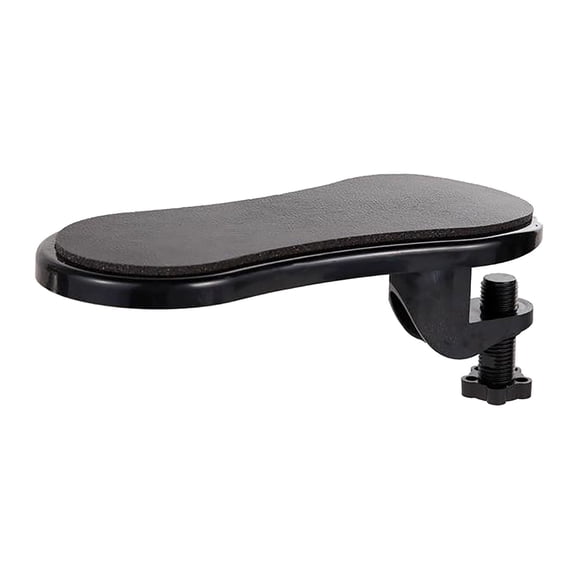 THLKIF Adjustable Ergonomic Computer Desk Armrest Extender Bracket,Universal Armrest Support Holder,Comfort Arm Rest Extension for Office Gaming Desk Workspace Improvement