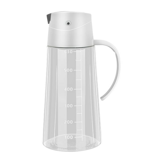THLKIF Auto Flip Olive Oil Dispenser Bottle, 21 OZ Oil and Vinegar Dispenser, Leakproof Condiment Container for Cooking, Ideal Oil Dispenser for Kitchen, 630ml Glass Oil Bottle Pour for Oil Sauce