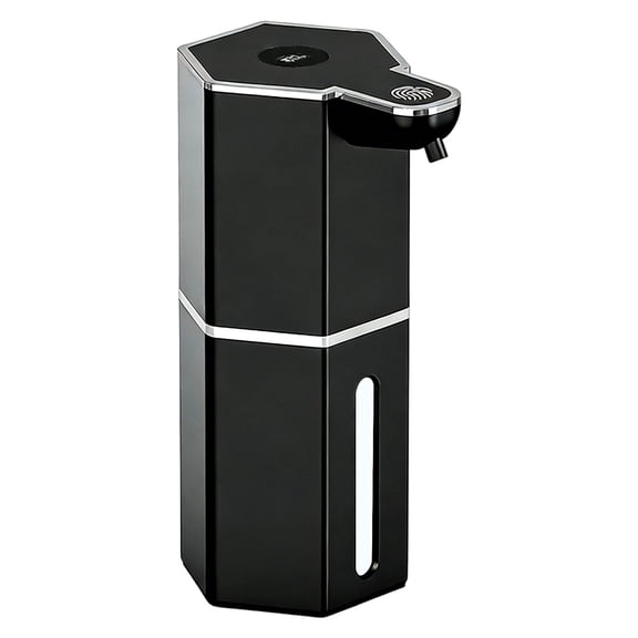 THLKIF Automatic Liquid Soap Dispenser, 4 Adjustable Levels, 360ml/10.7oz, Auto Touchless Hand Soap or Dish Soap Dispenser, USB Rechargeable Dispenser, Wall Mount or Tabletop Use 