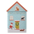 thumbnail image 1 of THLKIF Christmas Metal Cookie Tins, House Shaped Treat Tins with Lids, Empty Tinplate Candy Boxes for Christmas Party Supplies, Cookie Storage, Size 8.5 x 5.3 inches, Xmas Favor Packaging, 1 of 9