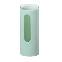 THLKIF Cup Dispenser, Wall Mount Water Cooler Cup Dispenser Disposable Paper and Plastic Cups, Pull Type Cup Holder for Bathroom, Office, Break Room, Gym, White