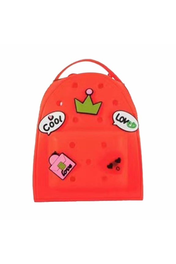 Cute Silicone Jelly Mini Backpack,Silicone Jelly Backpack with Charm,Cute Jellybackpack,Water Resistant Lightweight Bag for Pool,Beach, Gym,Customizablecharms,Easy Clean