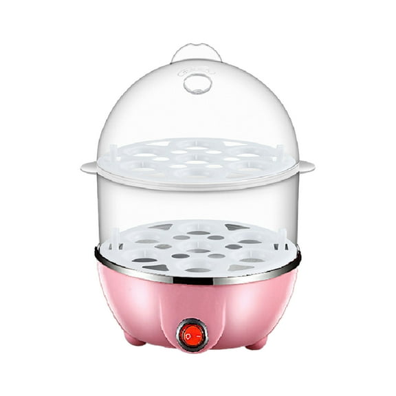THLKIF Double Tier Electric Egg Cooker Boiler Maker Soft, Medium or Hard Boil, 14 Egg Capacity Two Layer Egg Maker,Egg Steamer,With Automatic Shut Off, Dishwasher Safe