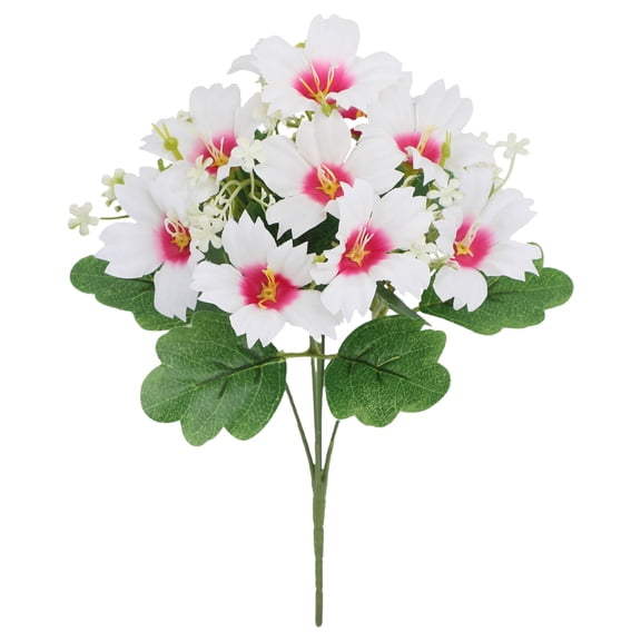 THLKIF Faux Hydrangea Flowers with Stem,Realistic Fake Hydrangea for Home Wedding Decor Artificial Flowers Lifelike Silk Hydrangea Bouquet Real Touch Table Centerpieces Arrangements ﻿