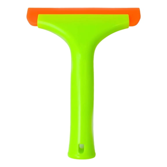 THLKIF Flexible Silicone Squeegee, 5.9'' Blade Water Wiper for Car Windshield, Shower Squeegee for Window, Mirror, and Glass Door, with 7.5'' Long Handle, Easy Cleaning