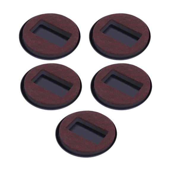 THLKIF Furniture Caster Cups with Felt Pads Furniture Coasters Wheel Stopper Bed Stopper No Scratches Furniture Cups for Hardwood Floors Protectors